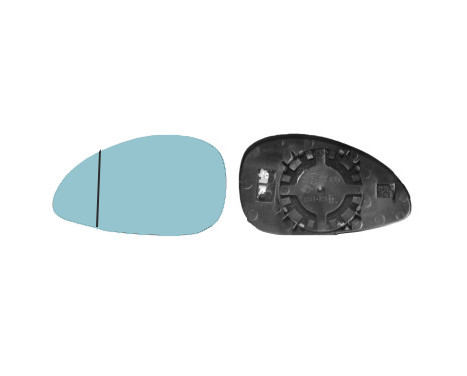 Mirror Glass, Wing Mirror 0970835 Hagus