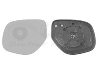 Mirror Glass, Wing Mirror 0978837 Hagus