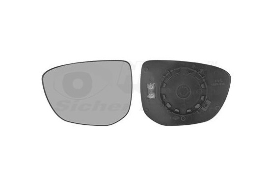 Mirror Glass, Wing Mirror 0984837 Hagus