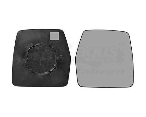 Mirror Glass, Wing Mirror 1610834 Hagus