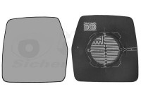 Mirror Glass, Wing Mirror 1610837 Hagus