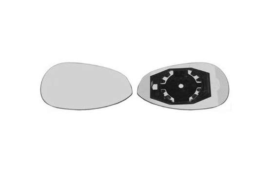 Mirror Glass, Wing Mirror 1624832 Hagus