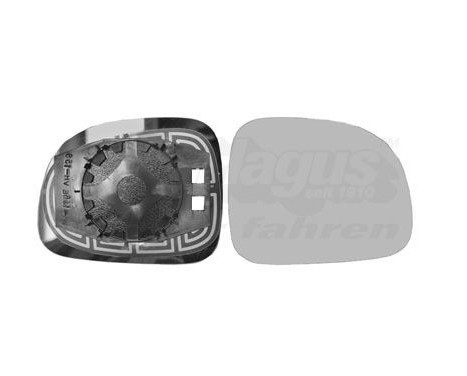 Mirror Glass, Wing Mirror 1711832 Hagus, Image 2