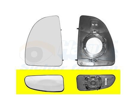Mirror Glass, Wing Mirror 1747835 Hagus, Image 2
