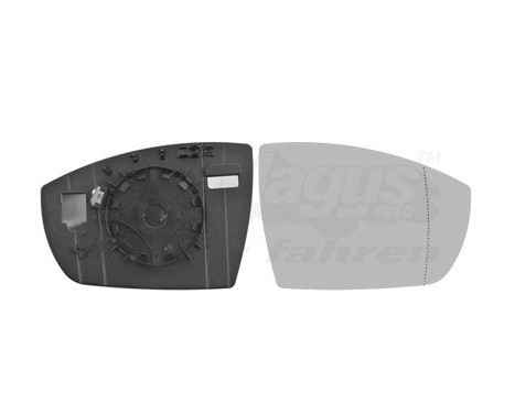 Mirror Glass, Wing Mirror 1803836 Hagus
