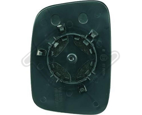 Mirror Glass, Wing Mirror 2272126 Diederichs, Image 2