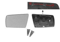 Mirror Glass, Wing Mirror 3030833 Hagus