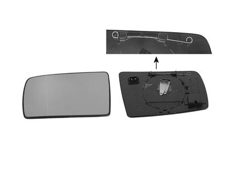 Mirror Glass, Wing Mirror 3031834 Hagus