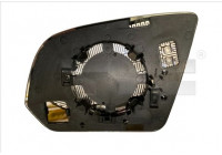 Mirror glass, Wing mirror 321-0177-1 TYC