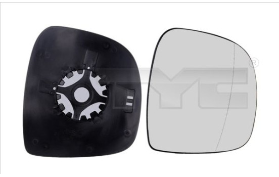 Mirror glass, Wing mirror 321-0183-1 TYC