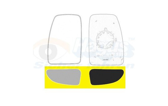 Mirror Glass, Wing Mirror 3799833 Hagus