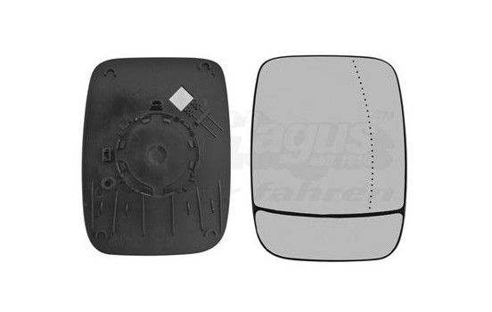 Mirror Glass, Wing Mirror 3891832 Van Wezel