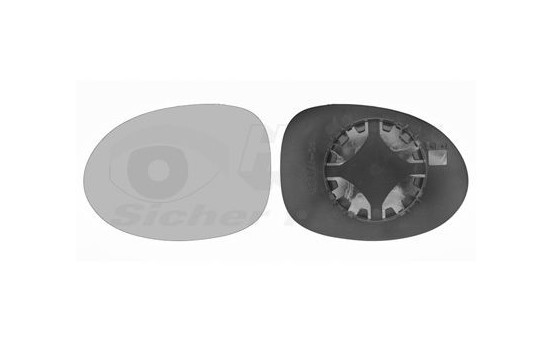 Mirror Glass, Wing Mirror 4342835 Van Wezel