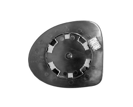 Mirror Glass, Wing Mirror 4371838 Hagus