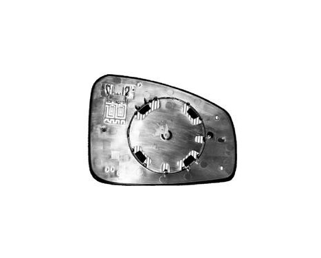 Mirror Glass, Wing Mirror 4377837 Hagus