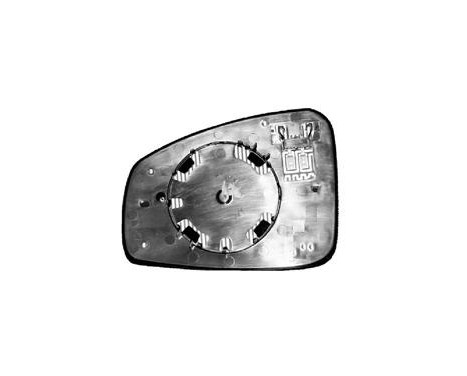 Mirror Glass, Wing Mirror 4377838 Hagus
