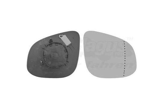 Mirror Glass, Wing Mirror 4412832 Hagus