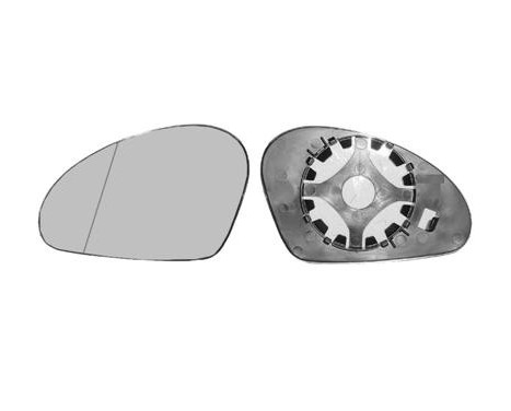 Mirror Glass, Wing Mirror 4917831 Hagus