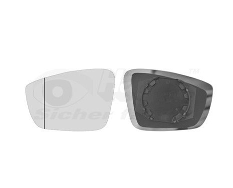 Mirror Glass, Wing Mirror 5701831 Hagus