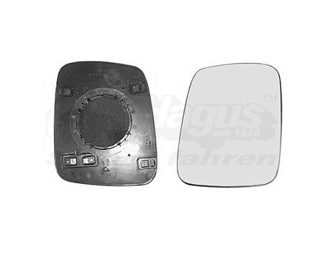 Mirror Glass, Wing Mirror 5874836 Hagus, Image 3
