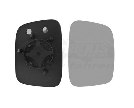 Mirror Glass, Wing Mirror 5896832 Hagus, Image 2