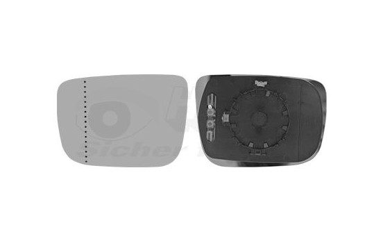 Mirror Glass, Wing Mirror 5923837 Hagus