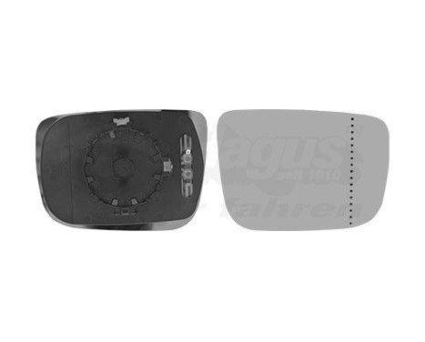 Mirror Glass, Wing Mirror 5923838 Hagus