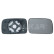Mirror Glass, Wing Mirror 6402107 Alkar