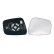Mirror Glass, Wing Mirror 6402572 Alkar