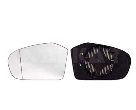 Mirror Glass, Wing Mirror 6411557 Alkar