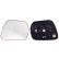 Mirror Glass, Wing Mirror 6431938 Alkar