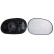 Mirror Glass, Wing Mirror 6432224 Alkar