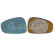 Mirror Glass, Wing Mirror 6432476 Alkar