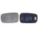 Mirror Glass, Wing Mirror 6451228 Alkar