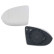 Mirror Glass, Wing Mirror 6471197 Alkar