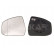 Mirror Glass, Wing Mirror 6471376 Alkar