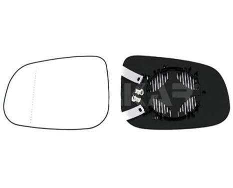 Mirror Glass, Wing Mirror 6471598 Alkar