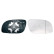 Mirror Glass, Wing Mirror 6472104 Alkar