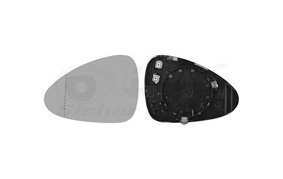 Mirror Glass, Wing Mirror 7406837 Hagus