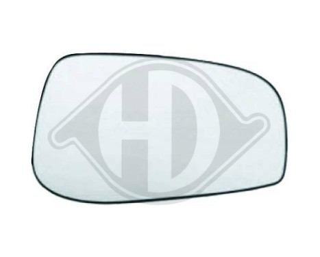 Mirror Glass, Wing Mirror 7660126 Diederichs, Image 2