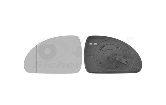 Mirror Glass, Wing Mirror 8353837 Hagus