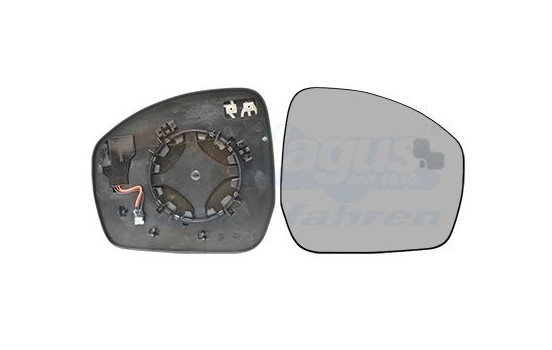 Mirror Glass, Wing Mirror * HAGUS * 0258836