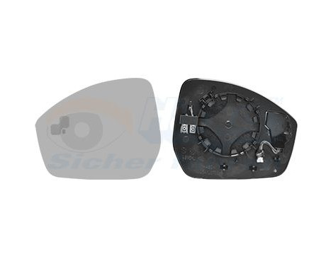 Mirror Glass, Wing Mirror * HAGUS * 0261835