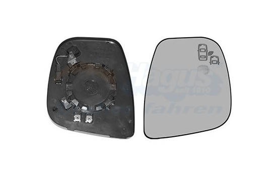 Mirror Glass, Wing Mirror * HAGUS * 0944836