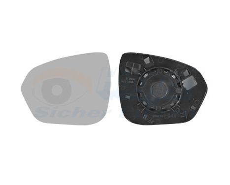 Mirror glass, Wing mirror * HAGUS * 1557831