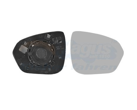Mirror glass, Wing mirror * HAGUS * 1557832