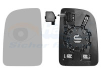 Mirror Glass, Wing mirror * HAGUS * 2973865