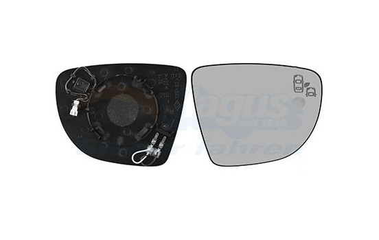 Mirror Glass, Wing Mirror * HAGUS * 4420836