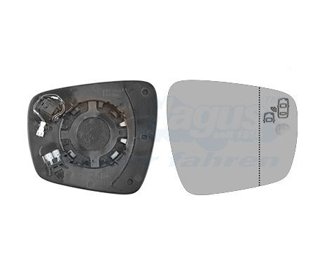 Mirror Glass, Wing Mirror * HAGUS * 4424836