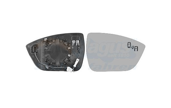 Mirror Glass, Wing Mirror * HAGUS * 4907836